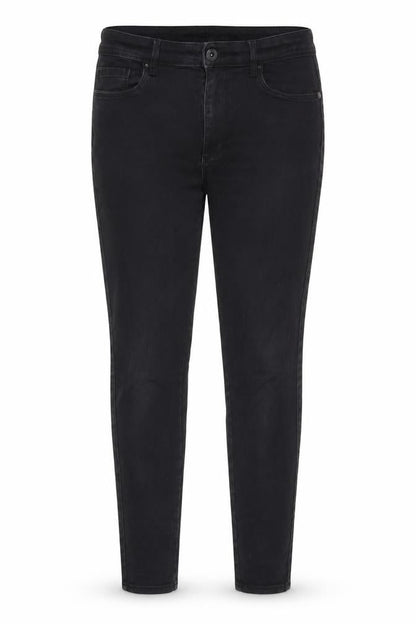 Womens UK Size L Only Regular Fit Skinny Black Jeans