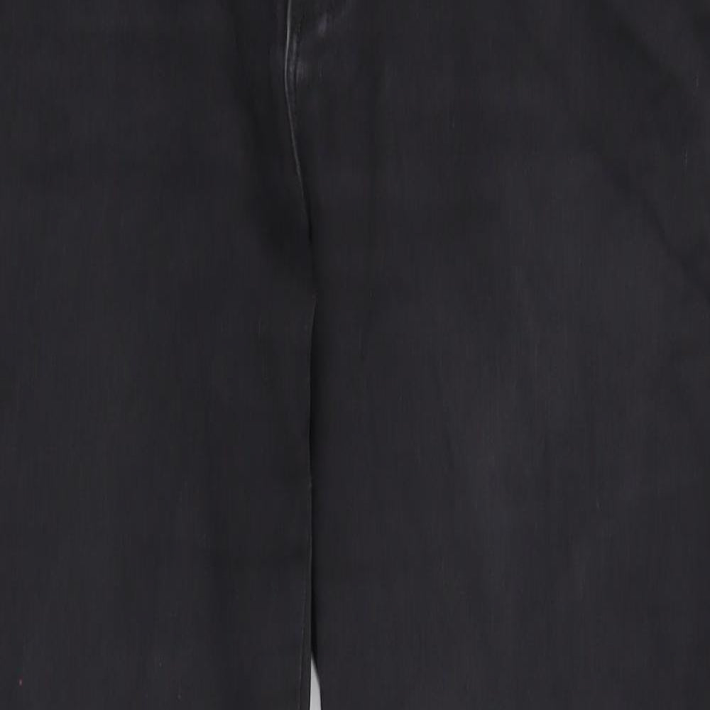 Only Womens Black Cotton Skinny Jeans Size L Regular Zip