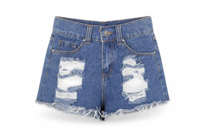 Womens UK Size 4 PRETTYLITTLETHING Regular Fit Cut-Off Shorts