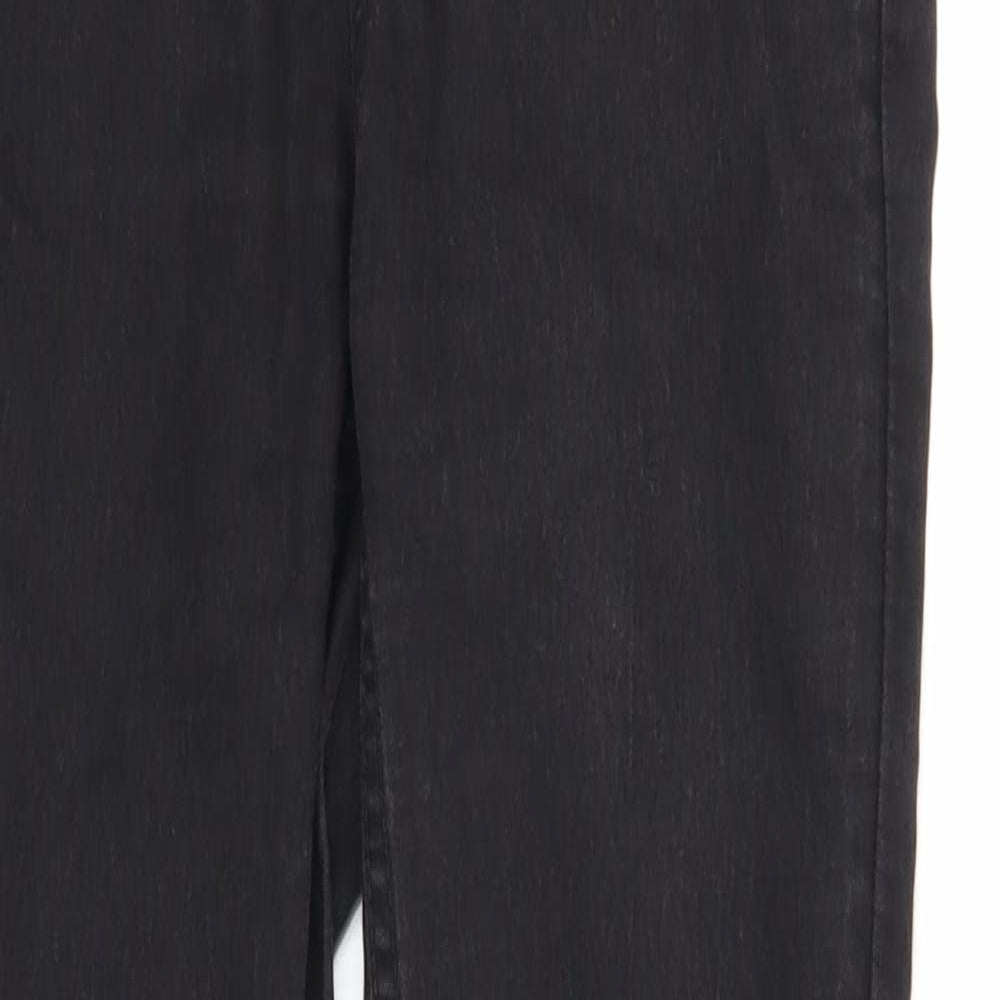 Womens UK Size 8 Divided Regular Fit Skinny Black Jeans
