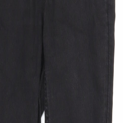 Womens UK Size 8 Divided Regular Fit Skinny Black Jeans