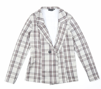 Womens UK Size 8 PRETTYLITTLETHING Beige Jacket