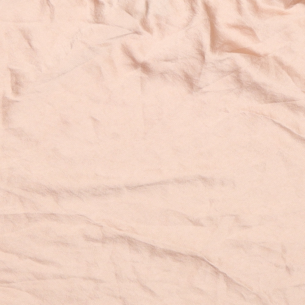 ASOS Womens Pink Polyester Mini Skirt Size 10 Hook & Loop