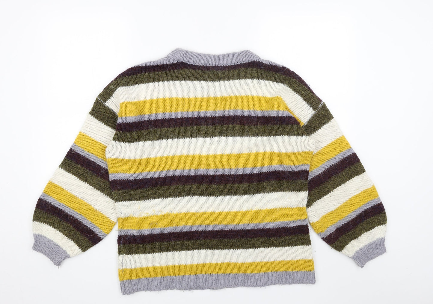Womens UK Size 8 Topshop Multicoloured Pullover Jumper