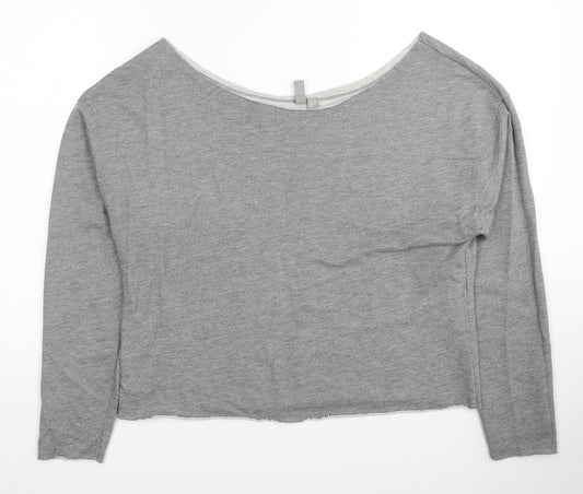 Womens UK Size 8 ASOS Grey Pullover Sweatshirt