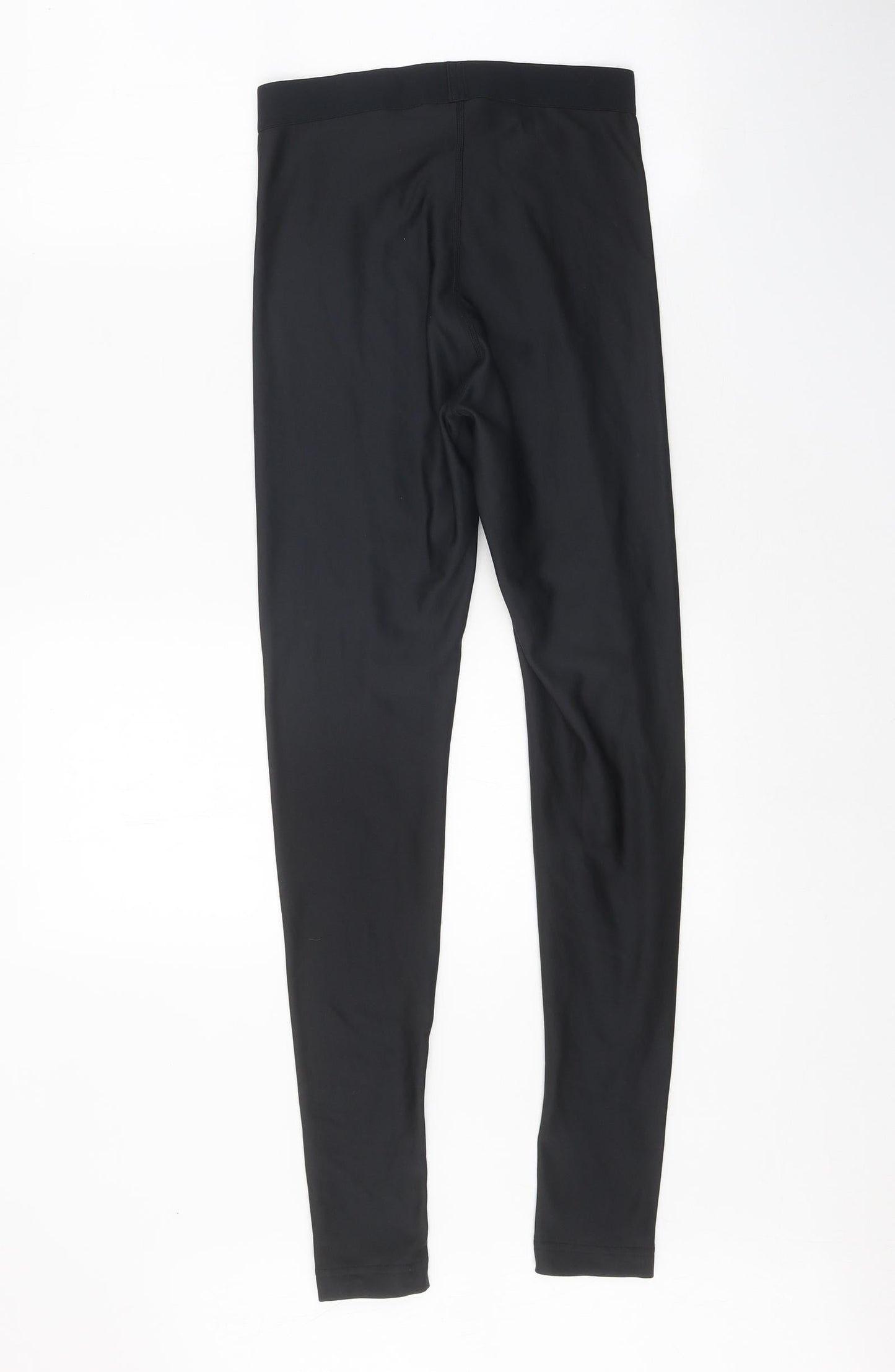 YONEX Womens Black Polyester Compression Leggings Size 24 in Regular Pullover