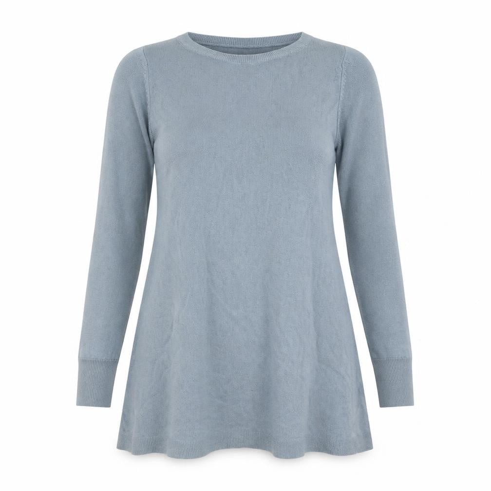 Womens UK Size 8 Marks and Spencer Blue Pullover Jumper