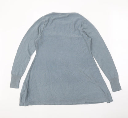 Womens UK Size 8 Marks and Spencer Blue Pullover Jumper