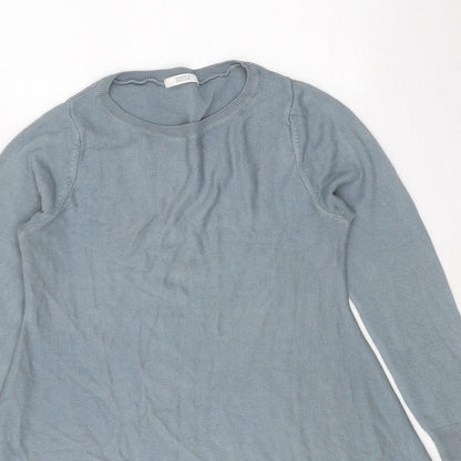 Womens UK Size 8 Marks and Spencer Blue Pullover Jumper