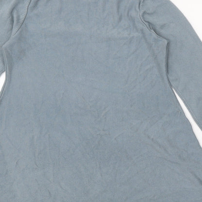 Womens UK Size 8 Marks and Spencer Blue Pullover Jumper
