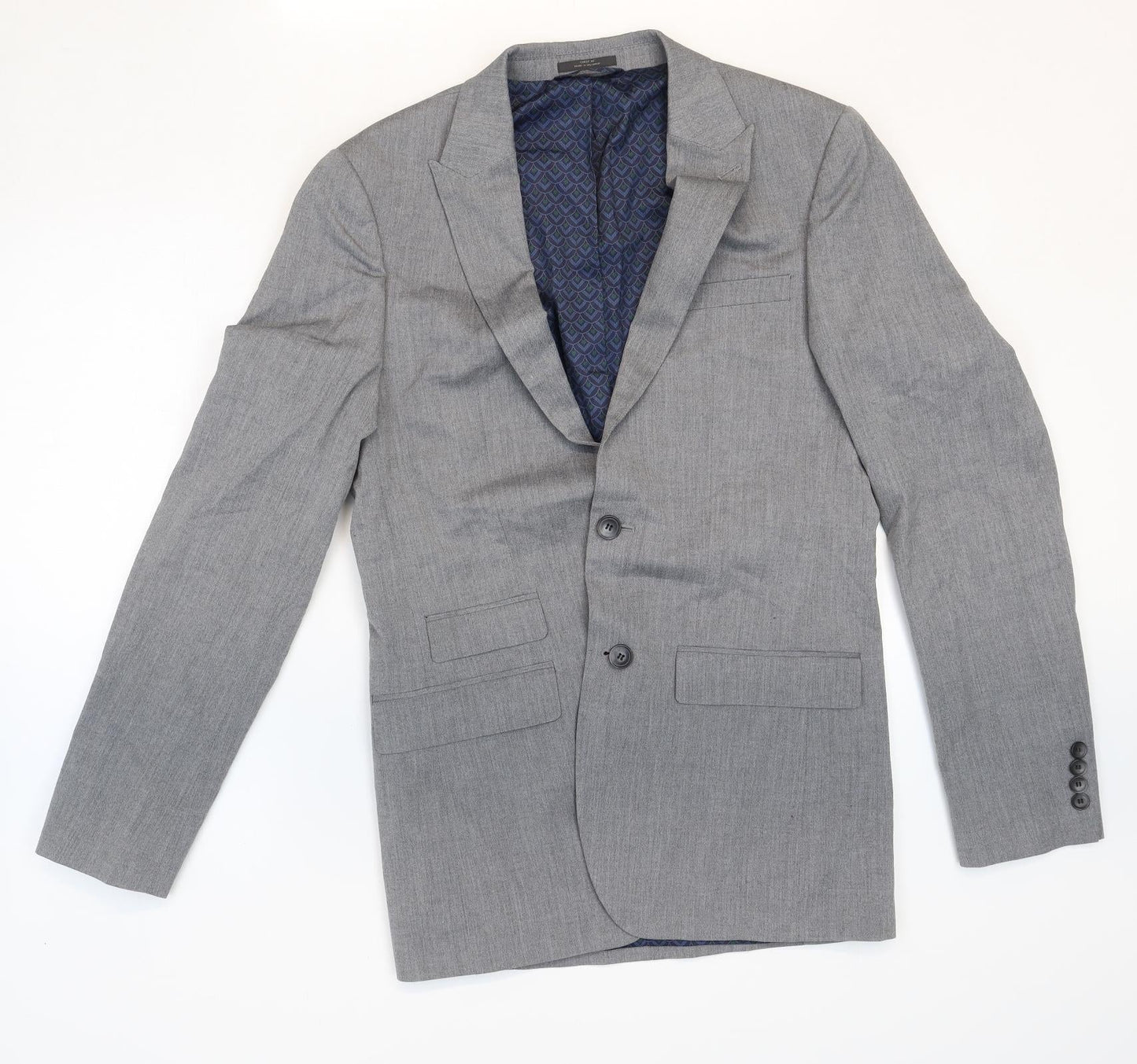 Mens UK Size 36 Marks and Spencer Regular Green Suit Jacket