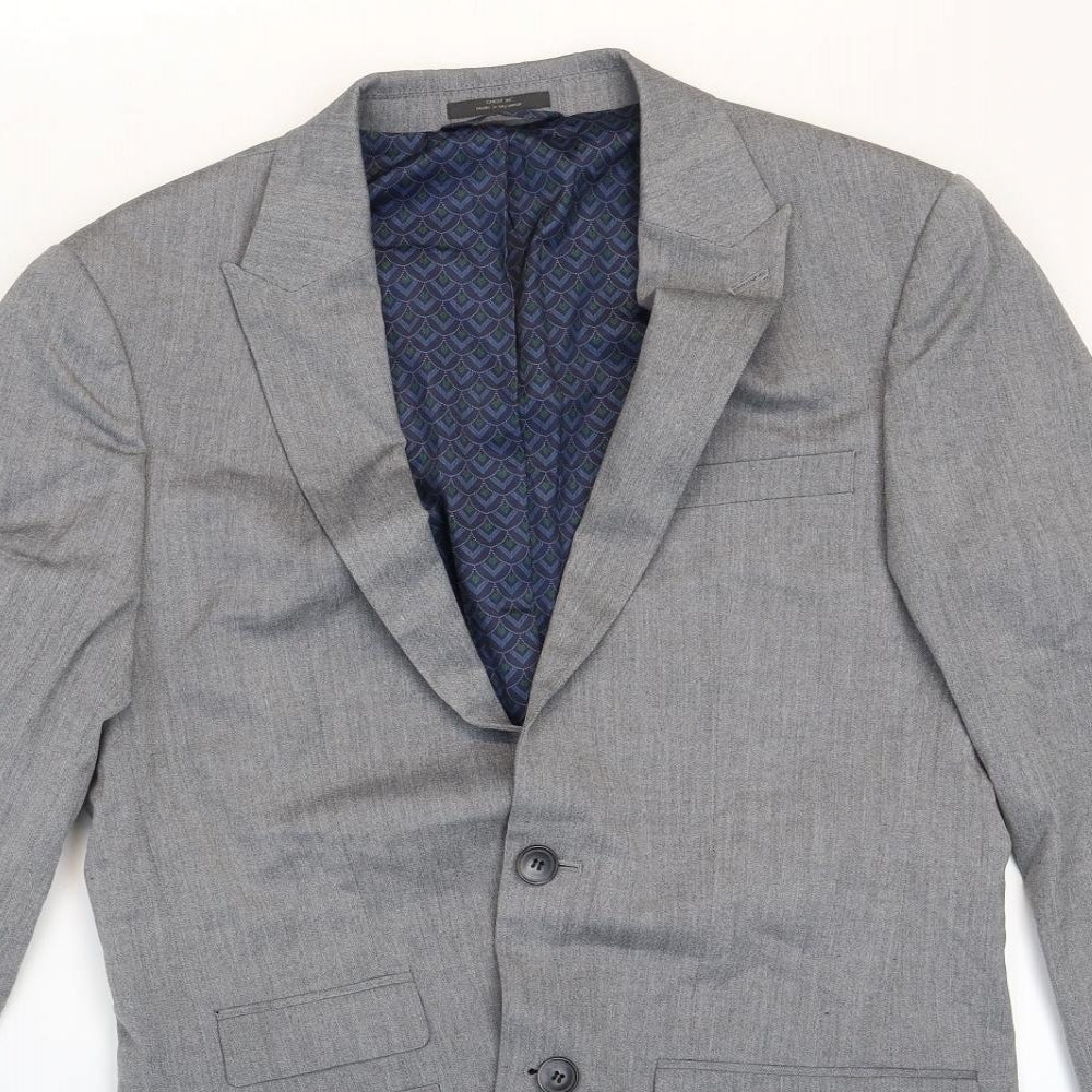 Mens UK Size 36 Marks and Spencer Regular Green Suit Jacket