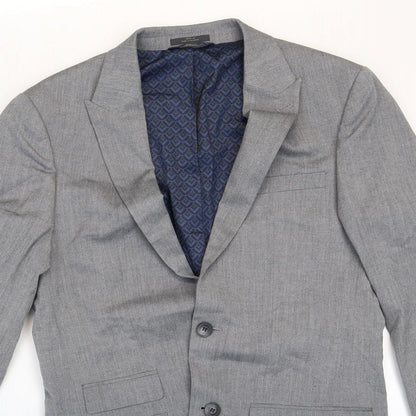 Mens UK Size 36 Marks and Spencer Regular Green Suit Jacket