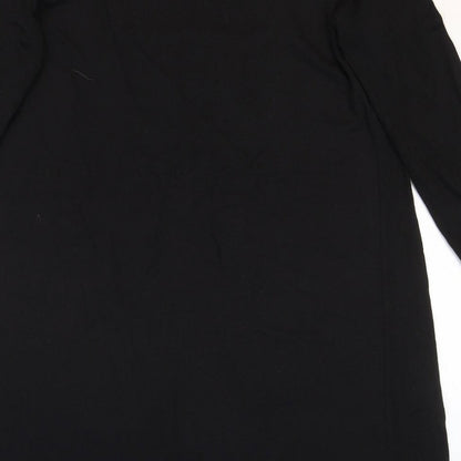 Womens UK Size 6 R Edition Black Basic Blouse