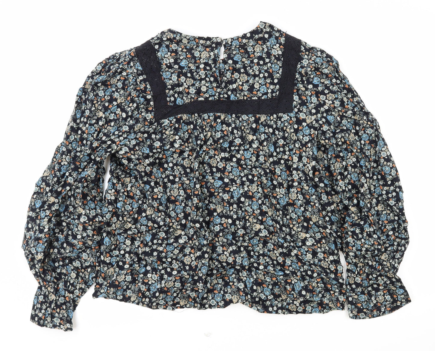 Womens UK Size 10 Per Una Black Basic Blouse
