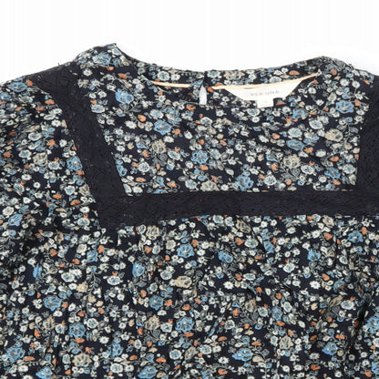 Womens UK Size 10 Per Una Black Basic Blouse