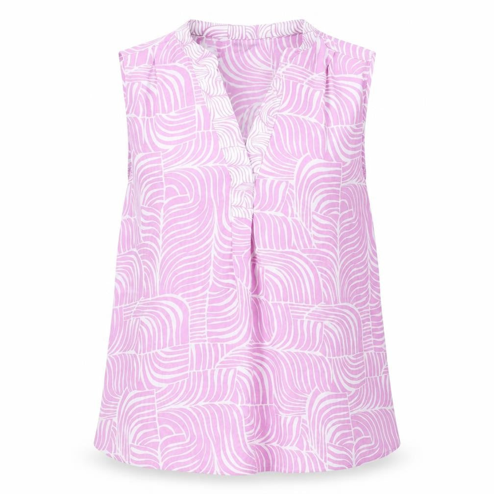 Womens UK Size 6 Marks and Spencer Pink Basic Blouse