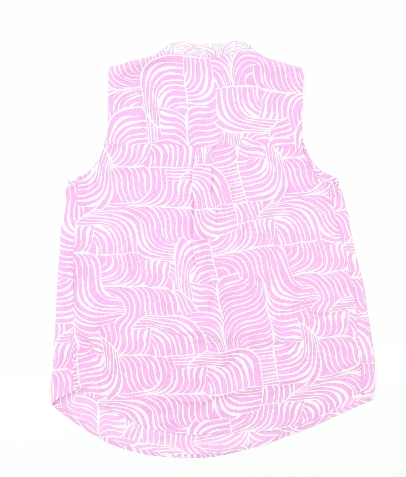 Womens UK Size 6 Marks and Spencer Pink Basic Blouse