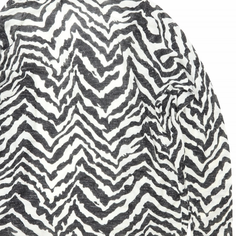 Womens UK Size 14 Marks and Spencer White Cardigan Jumper