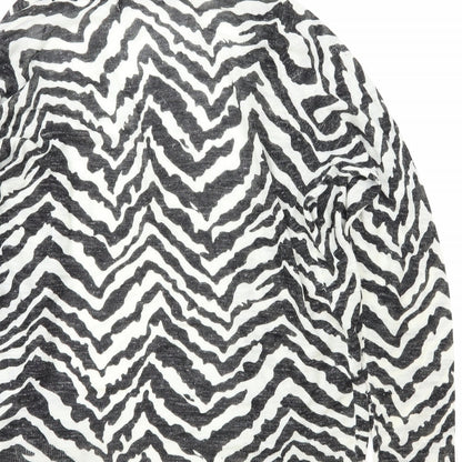 Womens UK Size 14 Marks and Spencer White Cardigan Jumper