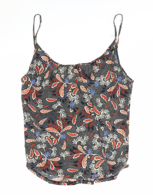 Womens UK Size M H&M Black Basic Tank