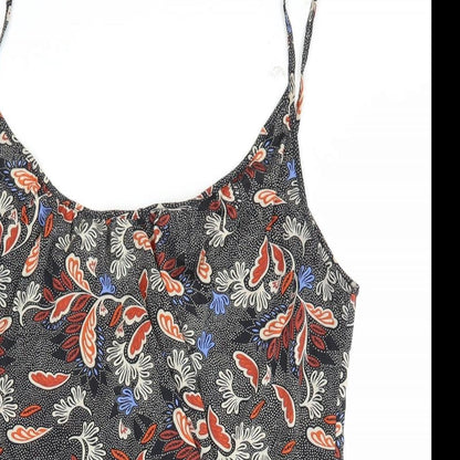 Womens UK Size M H&M Black Basic Tank