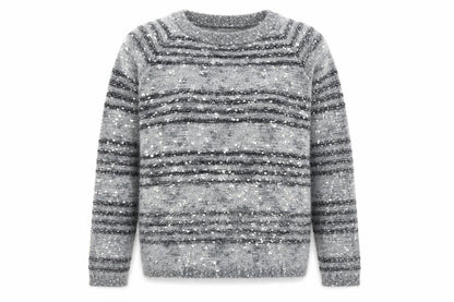 Womens UK Size XL Alexara Grey Pullover Jumper