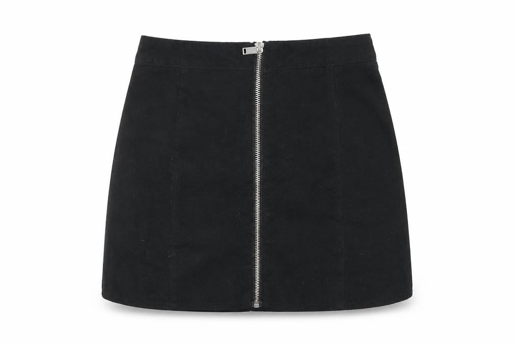 Womens UK Size 6 Divided Mini  Skirt