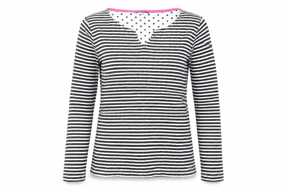 Womens UK Size 10 DASH Black Basic Blouse