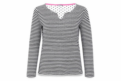 Womens UK Size 10 DASH Black Basic Blouse