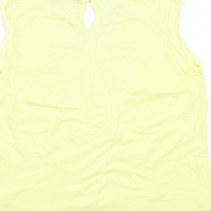 Womens UK Size 14 Marks and Spencer White Basic Blouse