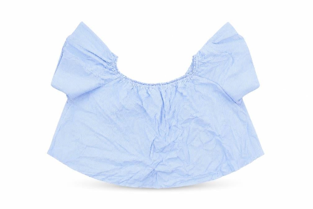 Womens UK Size 10 New Look Blue Basic Blouse