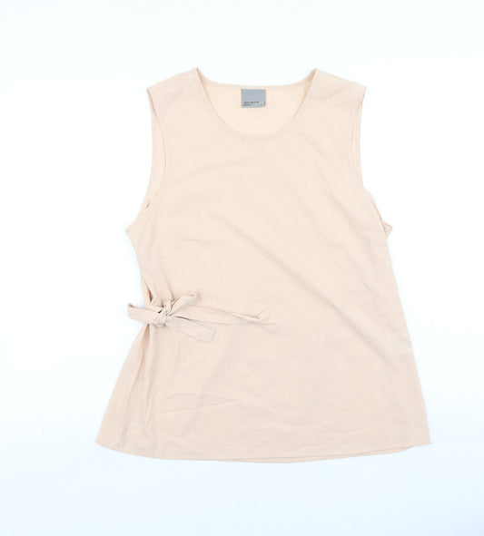 Womens UK Size L VERO MODA Pink Basic Tank