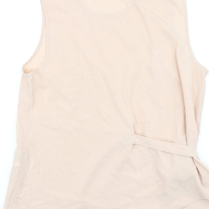 Womens UK Size L VERO MODA Pink Basic Tank