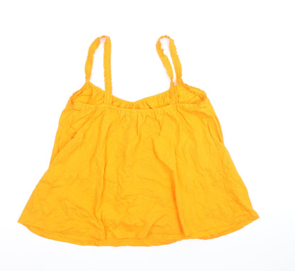 Womens UK Size 8 Per Una Orange Camisole Tank