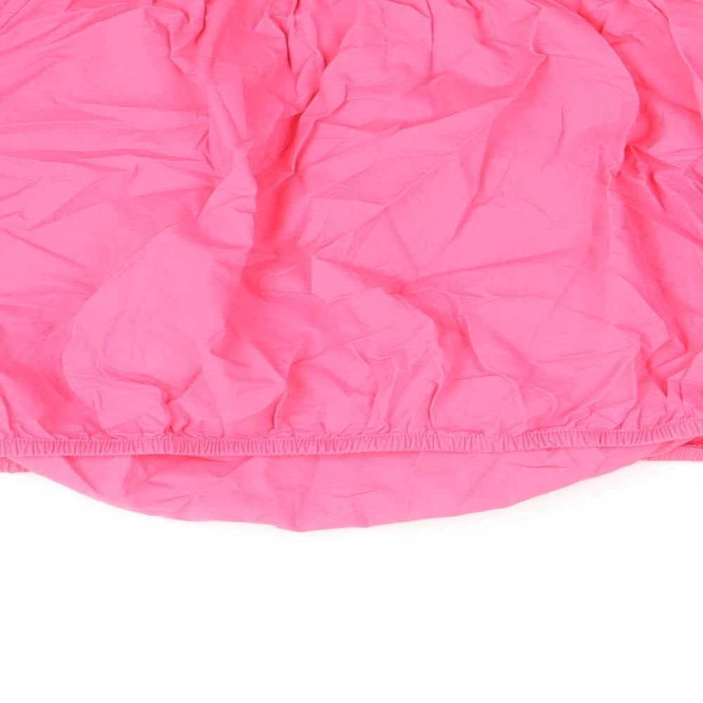 Womens UK Size 20 Marks and Spencer Pink Cropped Blouse