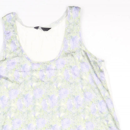 Womens UK Size 10 Marks and Spencer Multicoloured Basic Tank