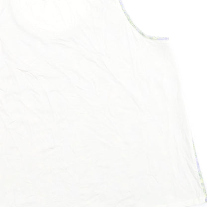 Womens UK Size 10 Marks and Spencer Multicoloured Basic Tank