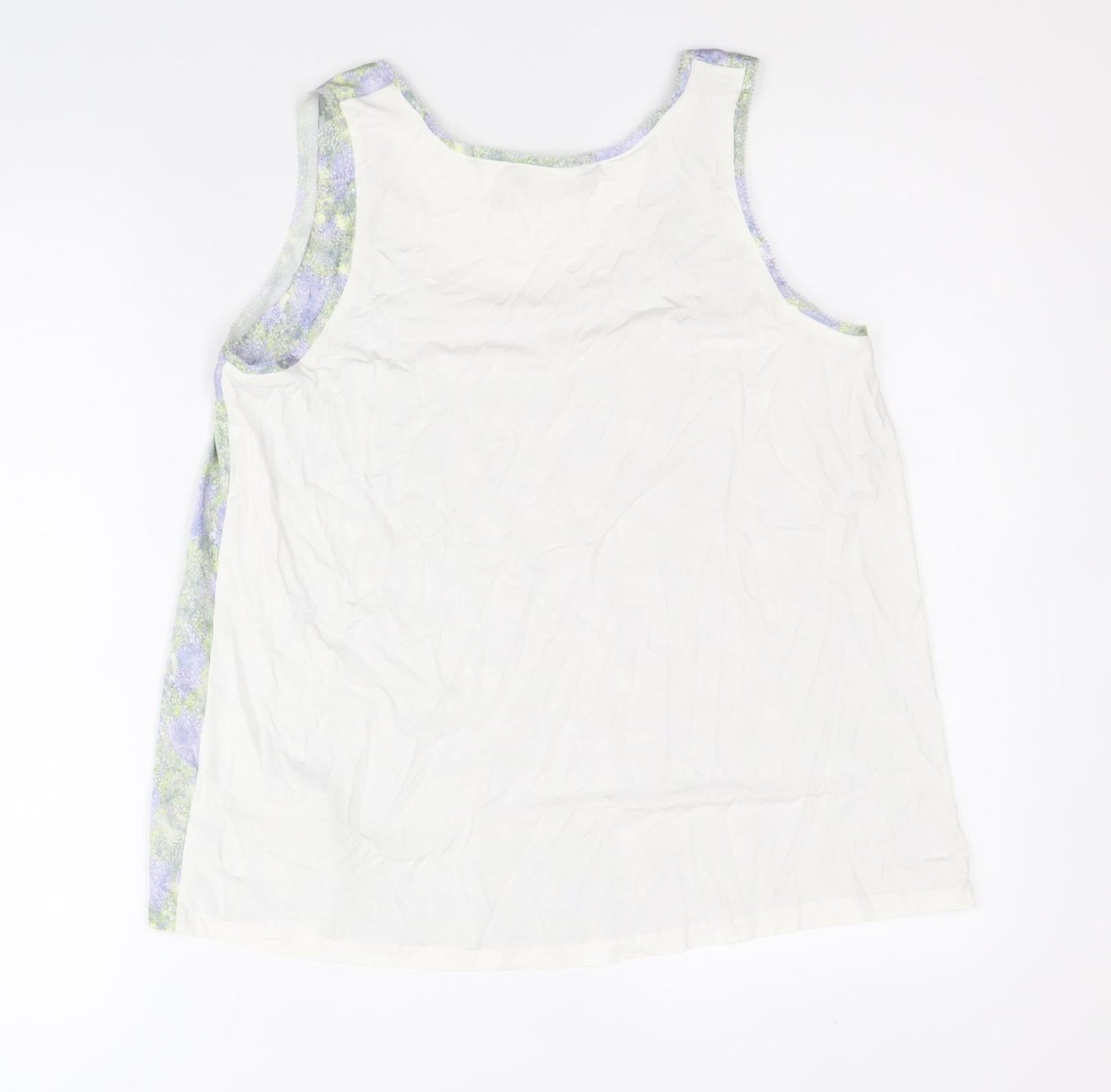 Womens UK Size 8 Marks and Spencer Multicoloured Basic Tank