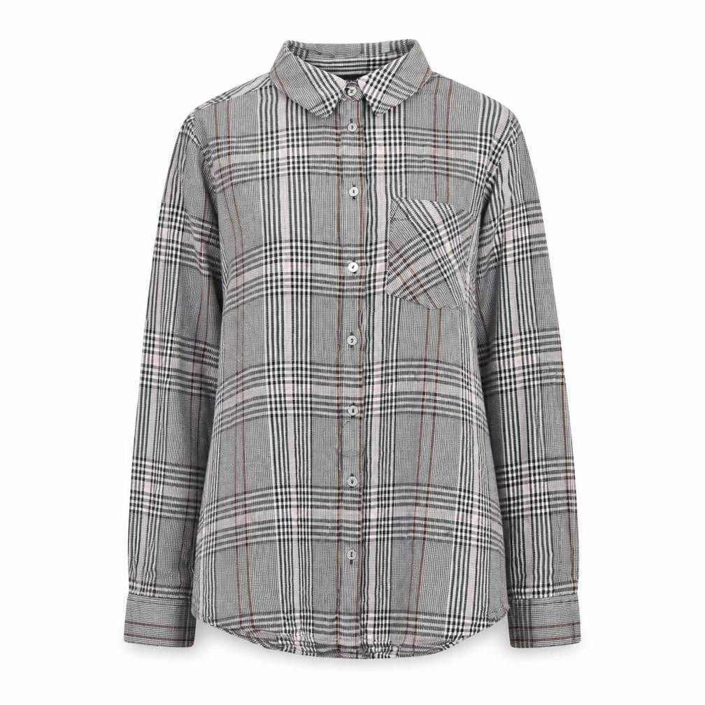 Womens UK Size 8 Dorothy Perkins Grey Basic Button-Up