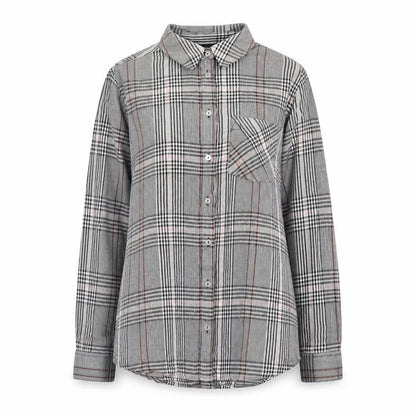 Womens UK Size 8 Dorothy Perkins Grey Basic Button-Up