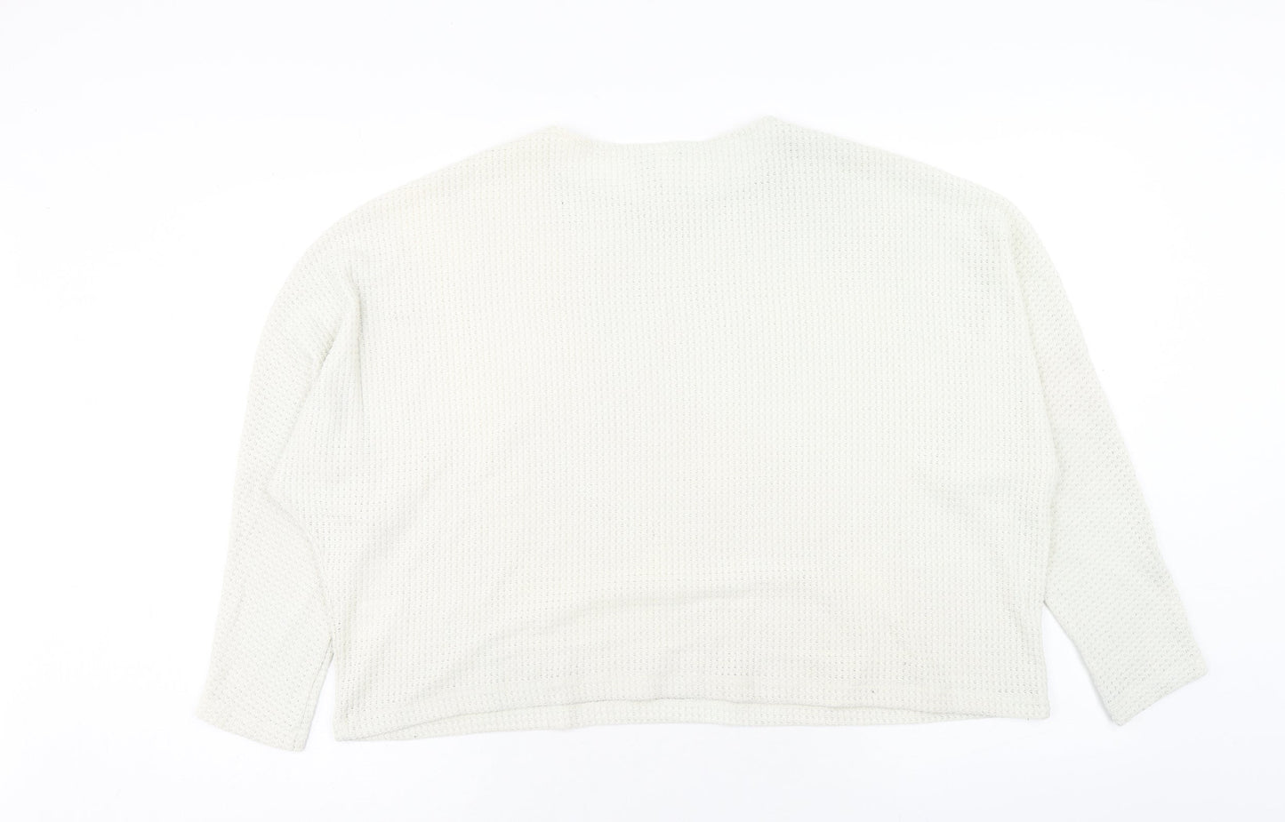 Womens UK Size L H&M Ivory Pullover Jumper