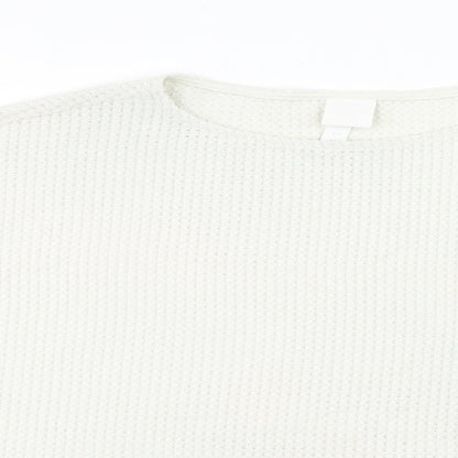 Womens UK Size L H&M Ivory Pullover Jumper
