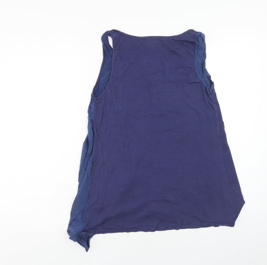 Womens UK Size 8 NEXT Blue Basic Tank