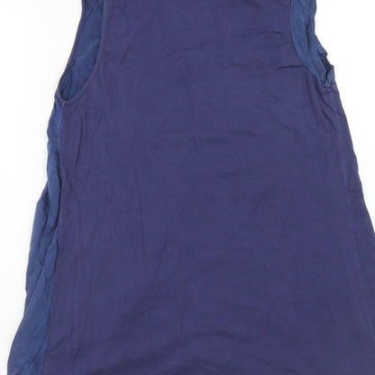 Womens UK Size 8 NEXT Blue Basic Tank