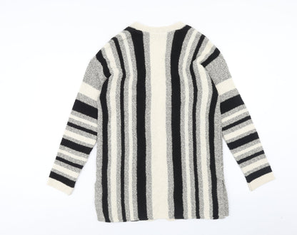 Womens UK Size S Marks and Spencer Beige Cardigan Jumper