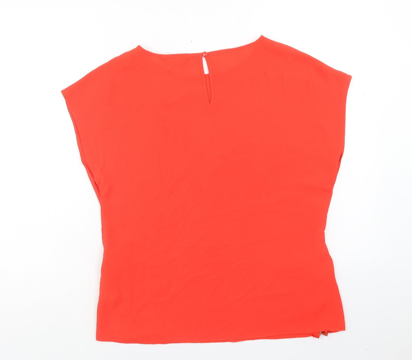Womens UK Size S Dorothy Perkins Red Basic Blouse