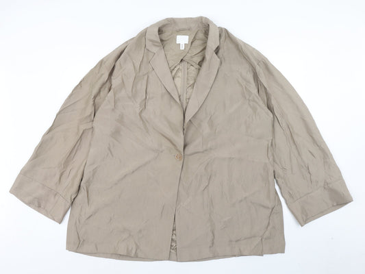 Womens UK Size L H&M Brown Jacket