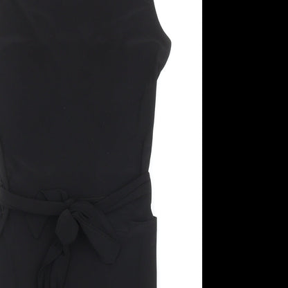 Love Womens Black Polyester Slip Dress Size S Square Neck Pullover