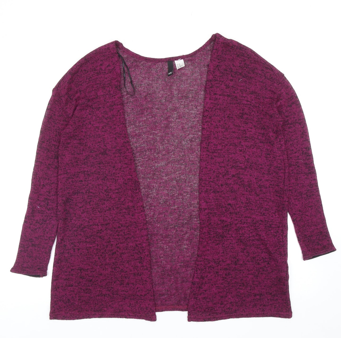 Womens UK Size XS Divided Purple Cardigan Jumper